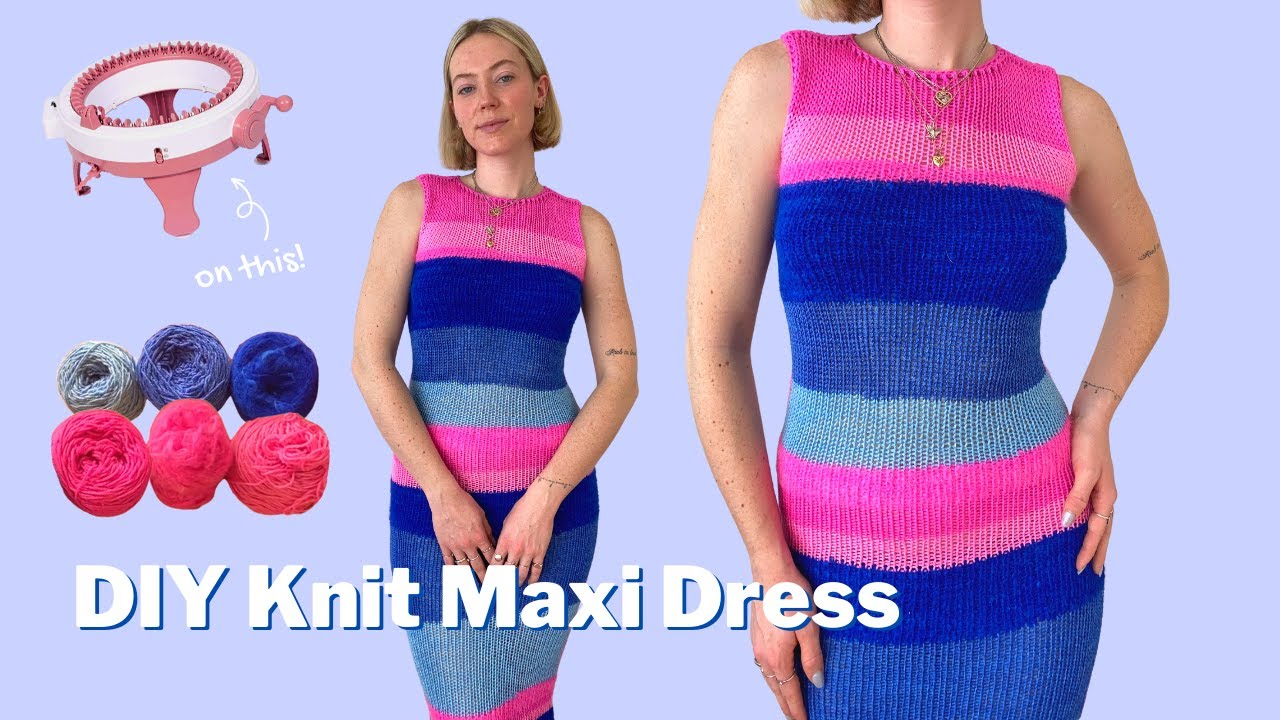 knitting a dress